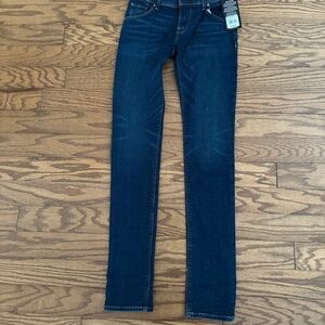 Hudson Jeans Women's Deep Indigo Skinny Jeans